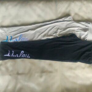 Hurley Girls Leggings Black + Grey size L